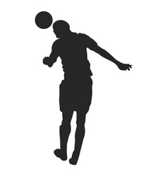 Soccer Player Hitting Ball 1