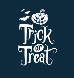 Trick Treat Lettering Design