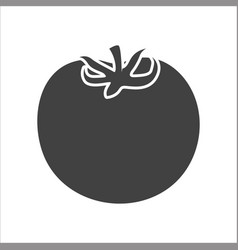 Tomato Vegetable Icon Logo Design