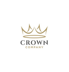 Creative King And Queen Crowns Symbols Or Logo