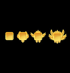 Gold Awards Icons Game Design