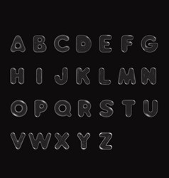 Transparent Letters Abc