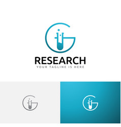 G Letter Tube Laboratory Research Chemistry