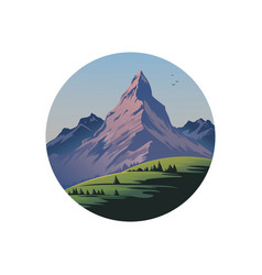 Mountain Logo For T Shirt And Other