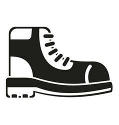 Hike Shoe Icon Simple Travel Adventure