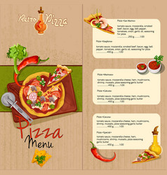 Pizza Restaurant Menu