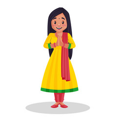 Punjabi Girl Singer Cartoon