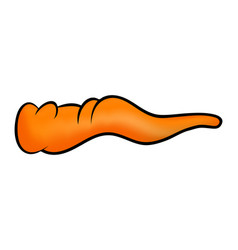 Crooked Cartoon Nose Carrot Nose For Witch