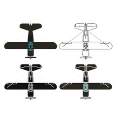 Curtiss O52 In Top View