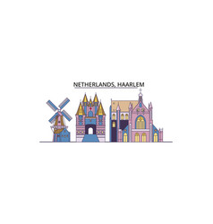 Netherlands Haarlem Tourism Landmarks