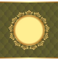 Golden background Royalty Free Vector Image - VectorStock