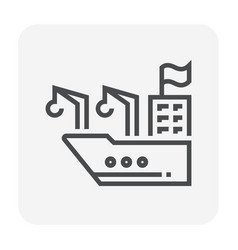 Cargo Ship Icon