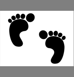 Feet Silhouette Art White Background