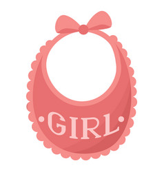 Girl Bib Flat