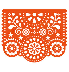 Mexican Fiesta Paper Papel Picado Design