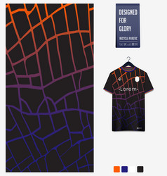 Soccer Jersey Pattern Design Mosaic Pattern