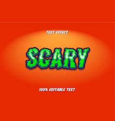 Scary Editable Text Effect