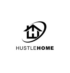 Symbol Logo Design Hustle Home