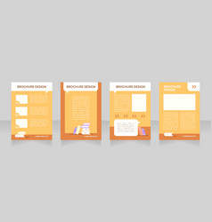 Technical School Promo Blank Brochure Layout