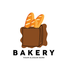 Bread Logo Wheat Food Design Bakery Cup Cake