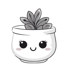 Cute Cartoon Flower Pot