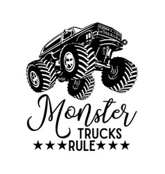 Monster Trucks Rule T-shirt