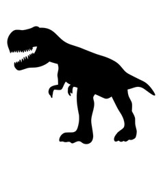 Dinosaur Silhouette Isolated