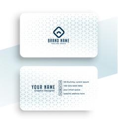 Abstract Blue Halftone Elegant Business Card