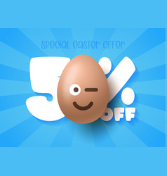 Happy Easter Sale Banner Easter Sale 50 Off