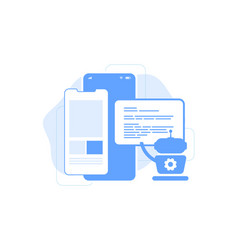 Ai Tools For Mobile App Development Concept Built