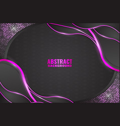 Abstract Fluid Background With Black And Pink