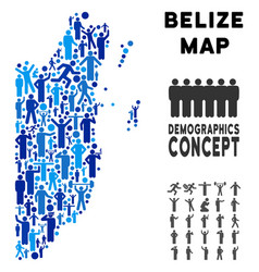 People Belize Map