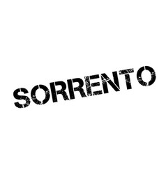 Sorrento Rubber Stamp