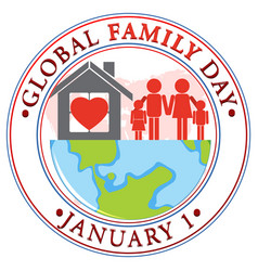 Global Family Day Logo Design