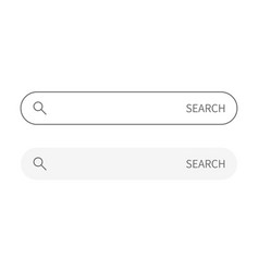 Search Bar Line Banner Address And Navigation