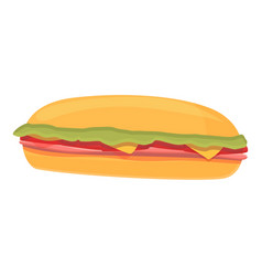 School Sandwich Icon Cartoon Australian