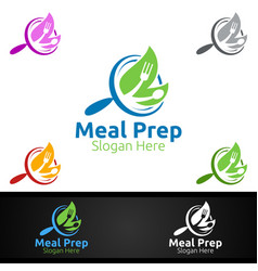 Find Meal Prep Healthy Food Logo For Restaurant