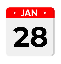 28 January Calendar Icon