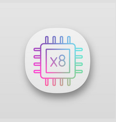 Octa Core Processor App Icon