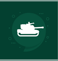 Military Tank Icon For Web