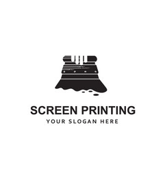 Silk Screen Printing Icon