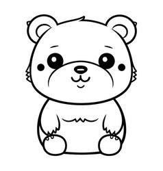 Cute Little Bear Animal Character Designicon