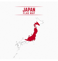 Flag Map Of Japan Japan Map