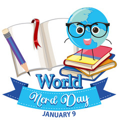 World Nerd Day Banner Design