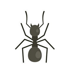 Digger Ant Icon Flat Style