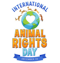 International Animal Rights Day Banner