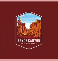 Bryce Canyon National Park Emblem Logo