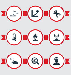 Set Of Simple Knowledge Icons