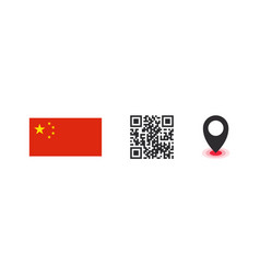 China Flag Flag Of The Country Qr Code