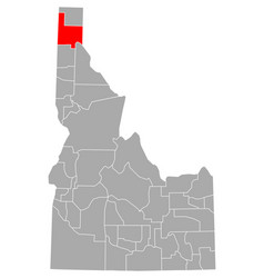 Map Bonner In Idaho